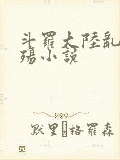 斗罗大陆乱世浮殇小说