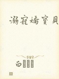 溺宠娇宝贝