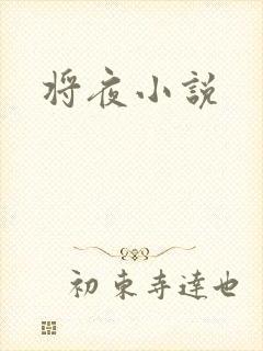 将夜小说封面