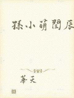 孙小萌闫辰封面