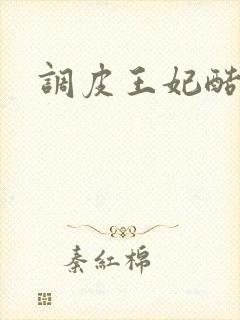 调皮王妃酷王爷封面