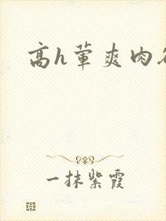 高h荤爽肉欲文封面