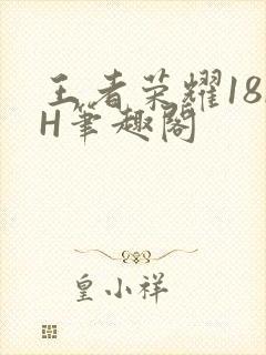 王者荣耀18rH笔趣阁封面