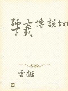 师士传说txt下载