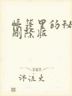 帐篷里的秘密无删除版封面