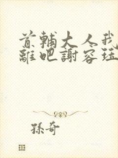 首辅大人我们和离吧谢容珏封面