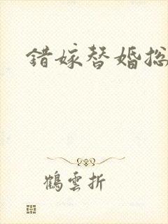 错嫁替婚总裁