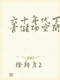 六十年代下乡知青储物空间