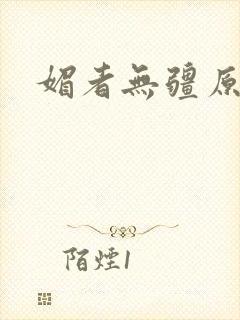 媚者无疆原著