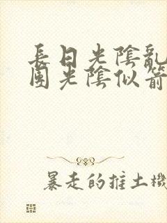 长日光阴乱作一团光阴似箭笔渺封面