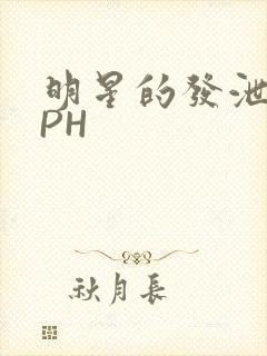 明星的发泄室NPH