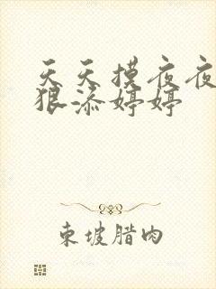 天天摸夜夜添狠狠添婷婷
