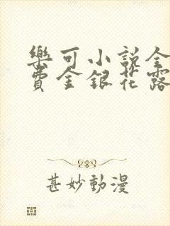 乐可小说全文免费金银花露封面