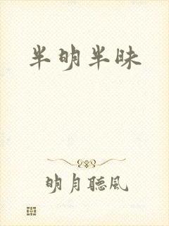 半明半昧