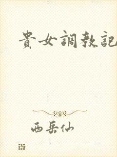 贵女调教记封面