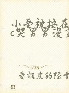 小受被按在墙上c哭男男漫画