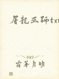 屠龙巫师txt