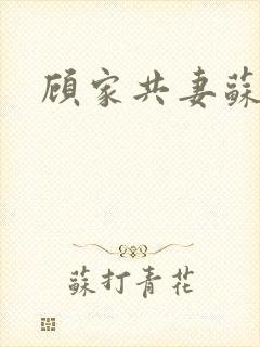 顾家共妻苏念封面