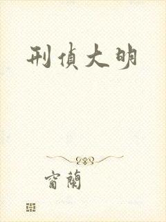 刑侦大明