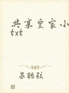 共享皇家小公主txt