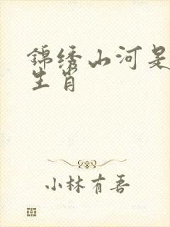 锦绣山河是什么生肖
