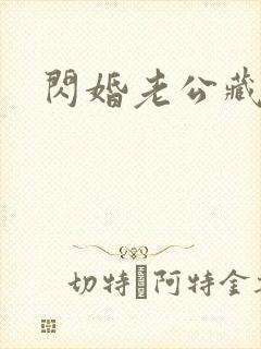 闪婚老公藏不住