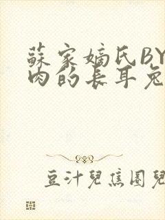 苏家嫡氏BY吃肉的长耳兔