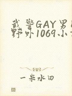 武警GAY男同野外1069小说