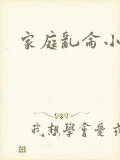 家庭乱仑小说