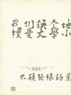 我们换个地方继续爱大学小说