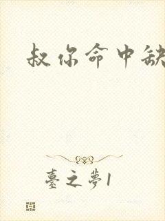 叔你命中缺我