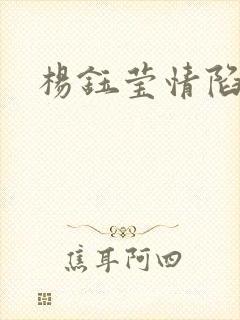 杨钰莹情陷红楼