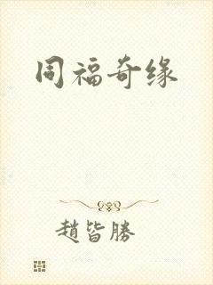 同福奇缘封面