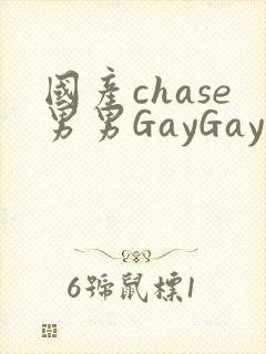 国产chase男男GayGay