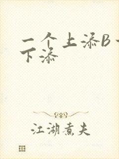 一个上添B一个下添