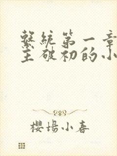 系统第一章给宿主破初的小说