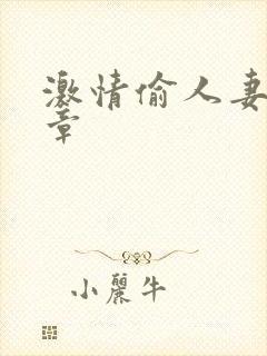 激情偷人妻30章