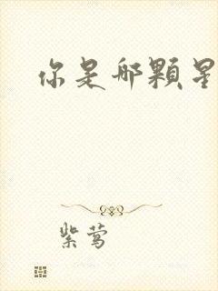 你是哪颗星