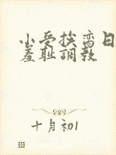 小受挨脔日常h羞耻调教封面