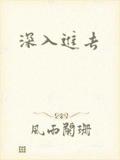 深入进去封面