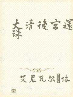 大清后宫还君明珠