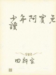 少年阿宾免费阅读