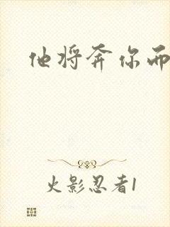 他将奔你而来封面