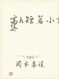 高h短篇小说合集封面