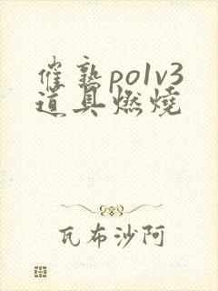 催熟po1v3道具燃烧封面