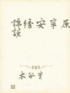锦绣安宁原著小说
