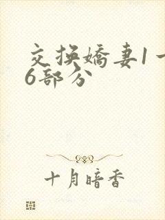 交换娇妻1一36部分