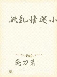 欲乱情迷小说