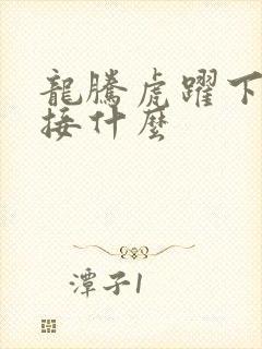 龙腾虎跃下一句接什么