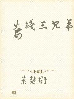 火线三兄弟大结局